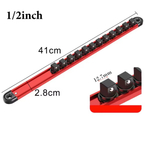Swivel Magnetic Socket Organizer 1/2"